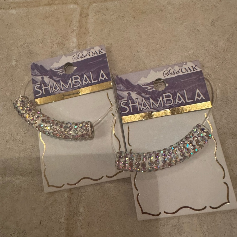 Shambala jewelry supply crystal tube